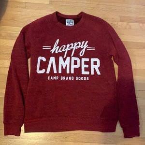 Camp Brand Goods Red Sweatshirt